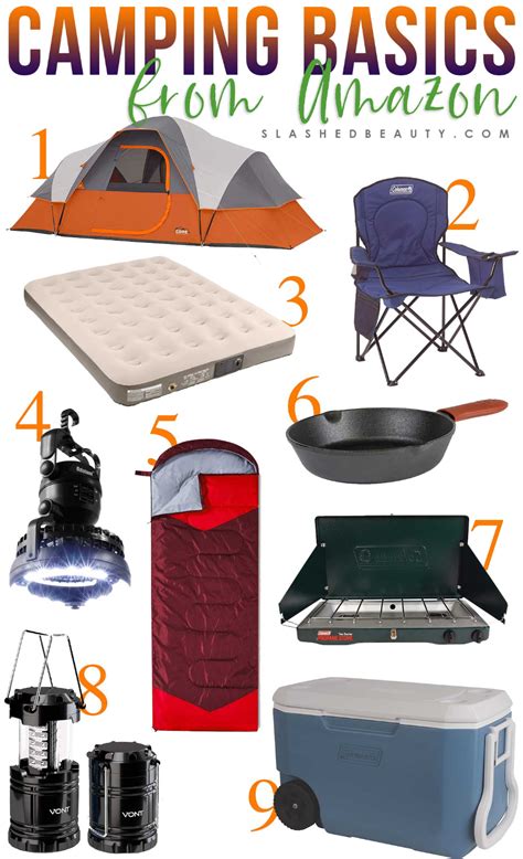 9 Basic Camping Gear Essentials From Amazon Slashed Beauty Camping