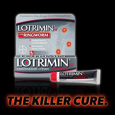 Lotrimin Af Ringworm Cream Clotrimazole 1 Clinically Proven