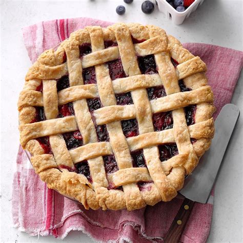 Mixed Berry Pie Recipe Taste Of Home