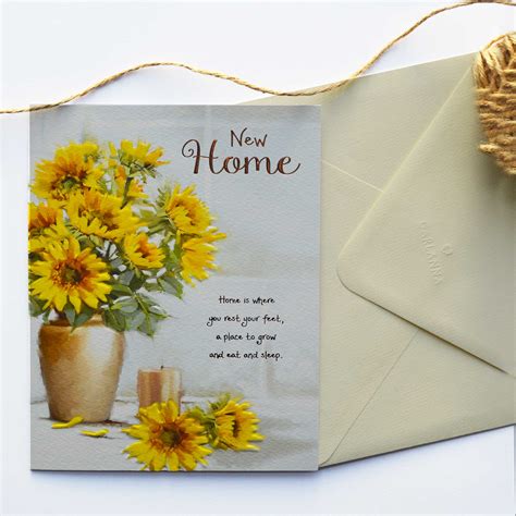 Words Of Warmth New Home Card Garlanna Greeting Cards