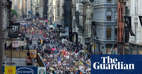 Occupy Groups Join For May Day Protests In Pictures Us News The Guardian