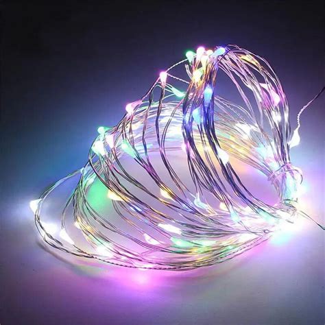 100 Led Battery Powered Copper Wire Fairy String Light Waterproof Decor Lamp Led String Set