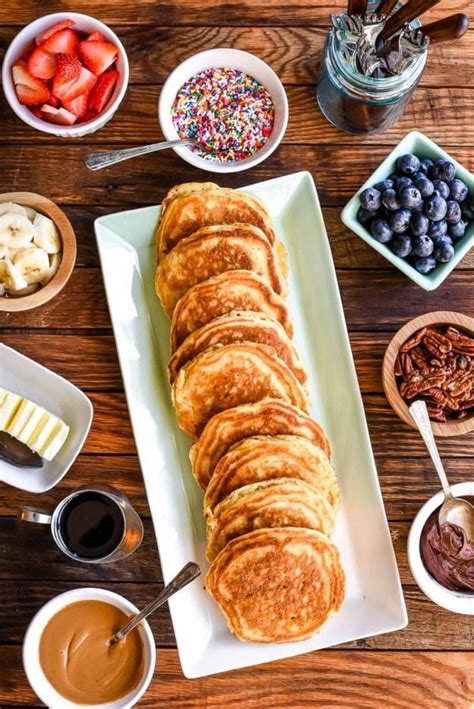 An Epic Pancake Bar With All The Best Toppings Neighborfood