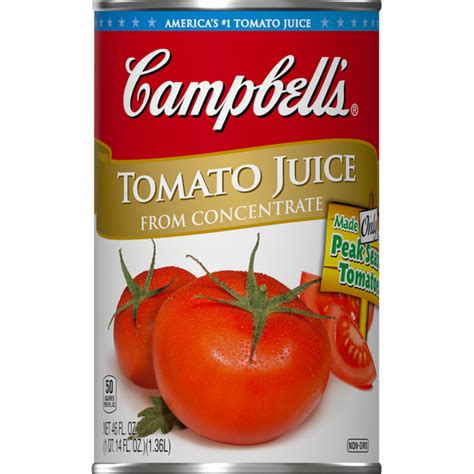 Campbells® Tomato Juice 46 Fl Oz From Smart And Final Instacart