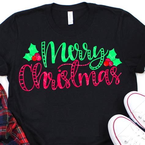 Merry Christmas svg, Christmas svg, holly berry svgs, merry svg