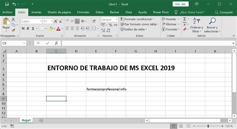 Tutorial De Ms Excel 2019 Índice Tutoriales