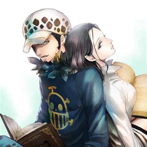 Nico Robin And Trafalgar Law One Piece Drawn By Shinmanawa Danbooru