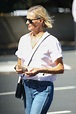 Sarah Murdoch in a White Shirt Was Seen Out in Sydney 04/02/2021-5 ...
