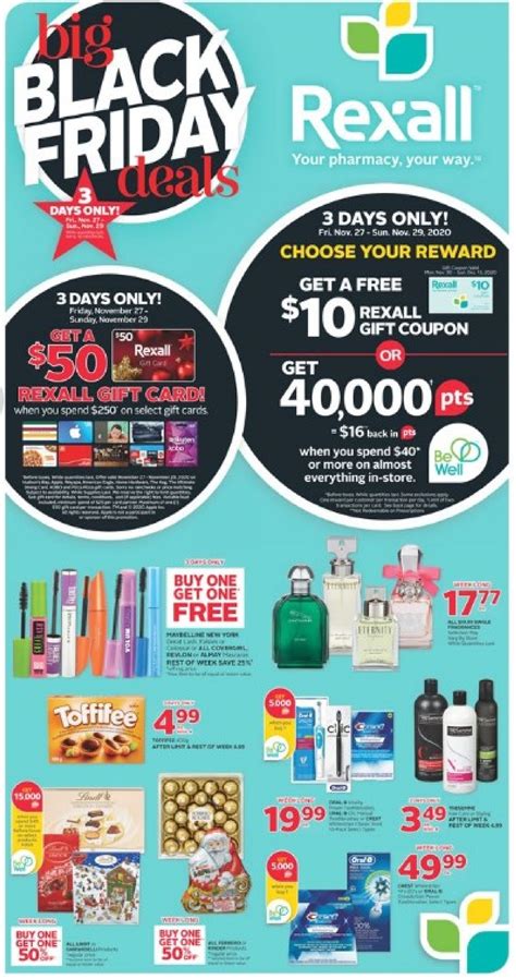 Rexall Black Friday 2020 Current Flyer 1127 12032020