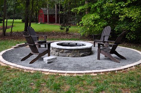 Galvanized Round Fire Pit Ring Fireplace Design Ideas