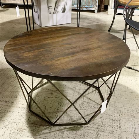 Why An Industrial Round Coffee Table Is Perfect For Your Home Coffee