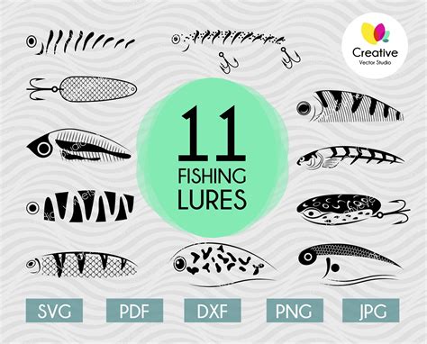 485 Fishing Lure Decal Svg Best Free SVG File