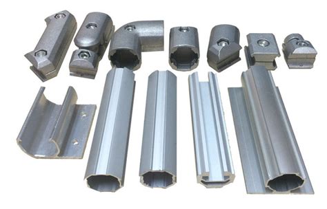 Extruded Aluminum Alloy Tubing Aluminum Pipe Joints For Electronic Industrial