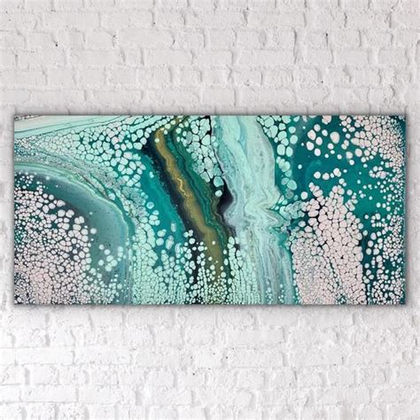 One Of A Kind Original Fluid Art Painting By Crystal Coast Originals Style Abstract Modern