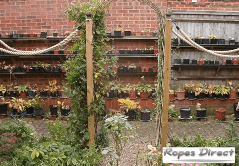 Garden Rope Fence Ideas How To Build One Today Ropes Direct