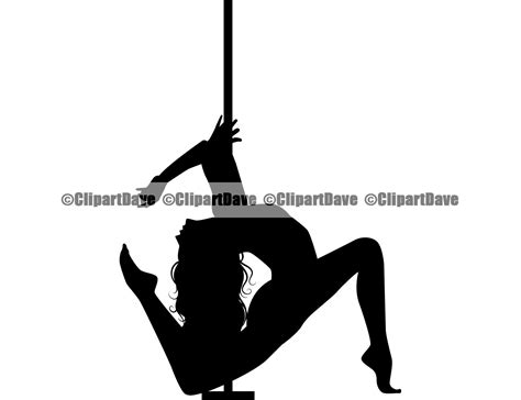 Stripper Svg Design Logo Exotic Pole Dancer Strip Club Night Etsy