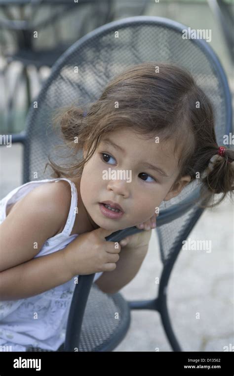 2 Year Old Eurasian Child Polish And Chinese Outside In Brooklyn Ny