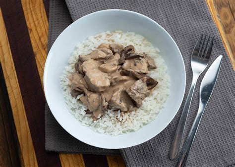 Beef Stroganoff And Rice Meals In A Moment