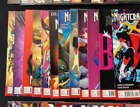 Extraordinary X Men Nightcrawler Uncanny X Men 32 Book Lot Full