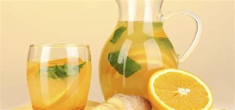 Orange Ginger Lemonade Continental Festive Recipe