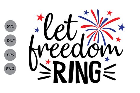 Let Freedom Ring SVG Graphic By CosmosFineArt Creative Fabrica