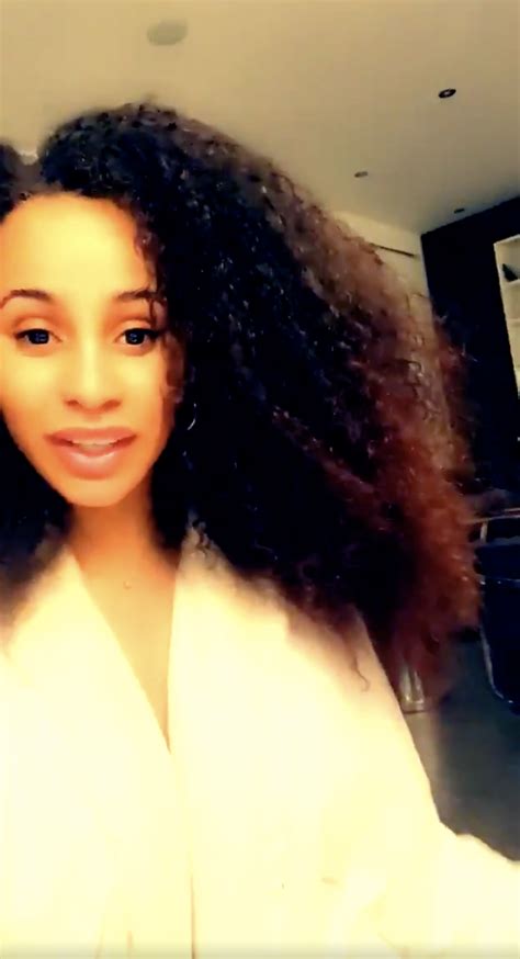 Cardi B Proudly Showed Off Her Natural Hair On Twitter And Its