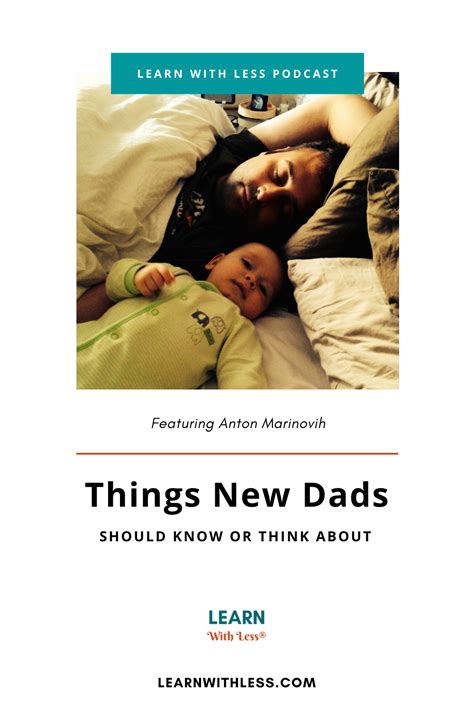 Things New Dads Should Know Learn With Less