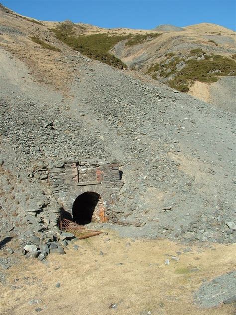 Mine Shaft Entrance Cwmystwyth © Peter Evans Geograph Britain And