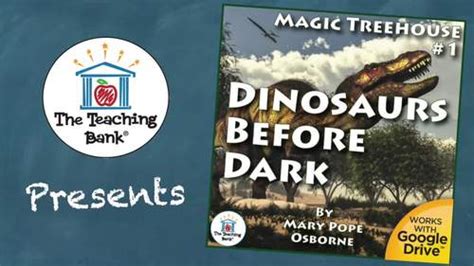 Magic Tree House 1 Dinosaurs Before Dark Novel Study Book Unit Tpt