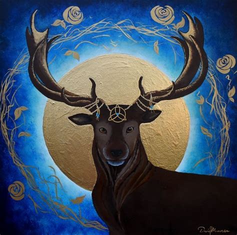 Cernunnos Celtic God Of The Forest By David Munroe Art2arts