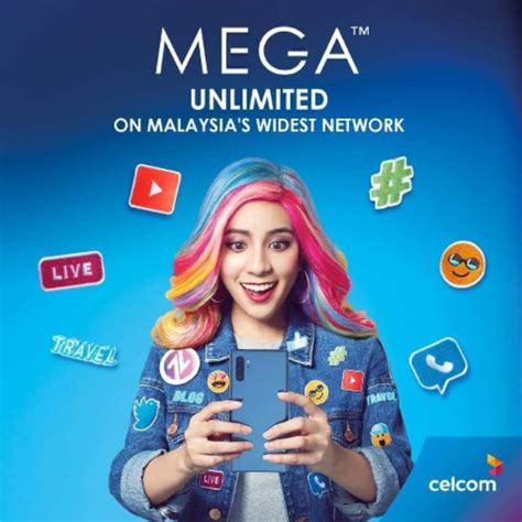 Iziroam malaysia travel wifi unlimited with 500mb per day (4g lte) + 150mbps download speed + 50mbps upload speed. CELCOM XPAX POSTPAID MEGA UNLIMITED 80/98/148 (PLAN 2020 ...