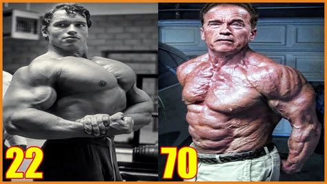 Arnold Schwarzenegger Transformation 1 To 71 Years Old