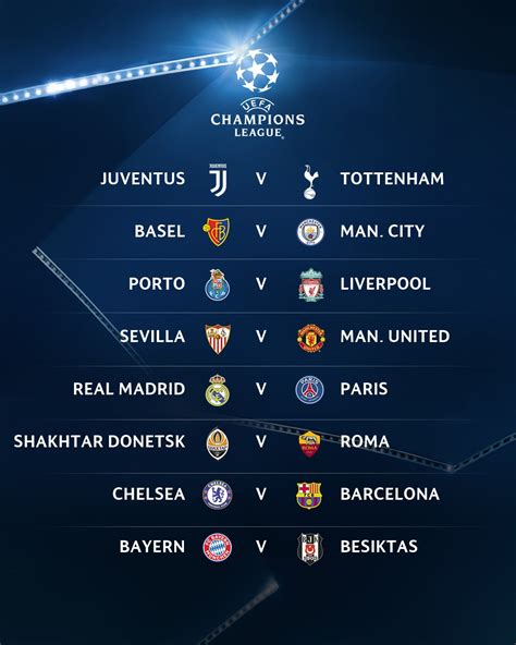 Ajax have been drawn against roma, while dinamo zagreb play villarreal. UEFA Champions League: Round Of 16 Draw - Page 2 - UEFA ...