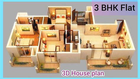 3 Bhk House Plan Thiết Kế Nhà 3 Phòng Ngủ Từ A đến Z Nhấp Vào đây để