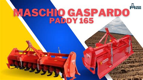 Maschio Gaspardo Paddy 165 73 Ft Rotavator With 48 Blades And Powerful