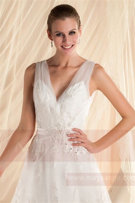 White Bridal Gown M347