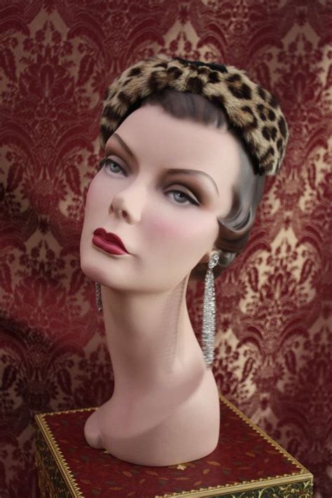 Vintage Rare 40s Mannequin Head Bust By Famous By Fantasyofjewels