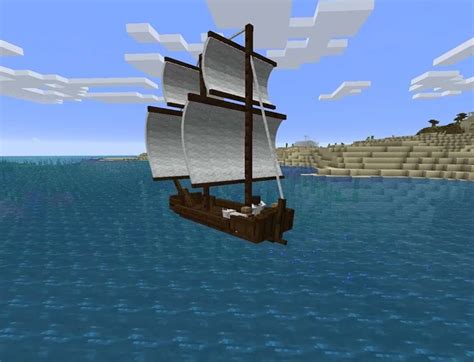Mod Small Ships Minecraft Navega Y Explora