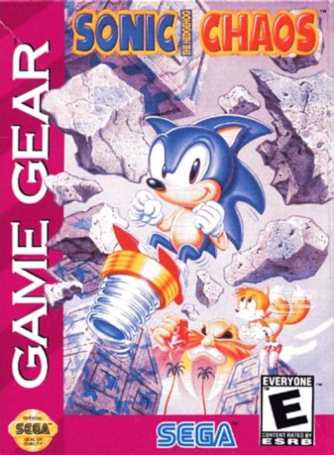 Sonic Chaos For Sega Game Gear Vintage