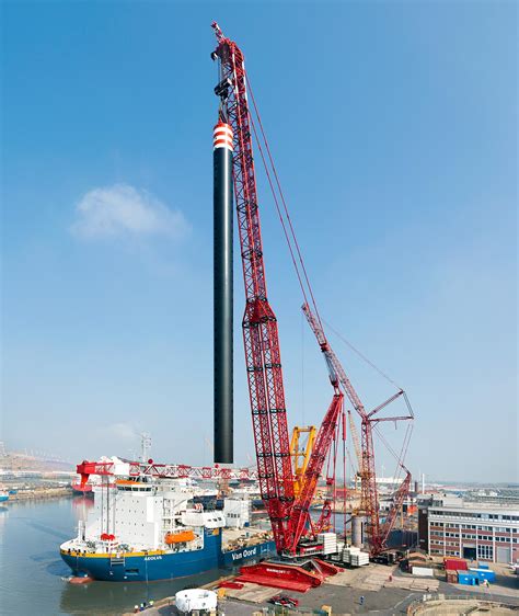 The Lr 13000 In Use For The First Time With Powerboom Liebherr