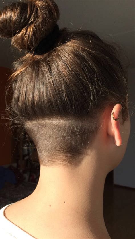 Undercut Shaved Hairstyles For Women Long Hair