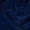 Terciopelo azul marino reuniéndose la tela de tapicería sólido