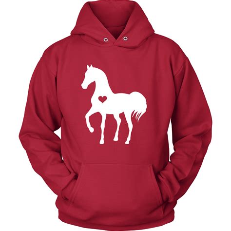 I Heart My Horse Hoodie The Perfect Equestrian T For Your Horse