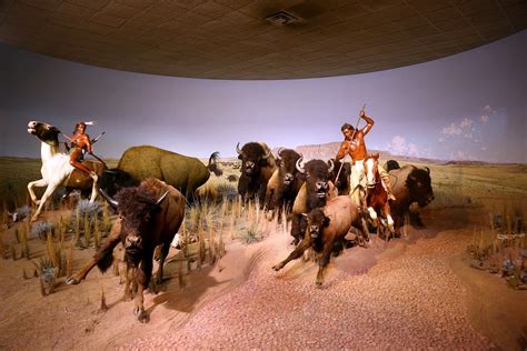 Plains Indian Buffalo Hunt Placesmkealb Flickr