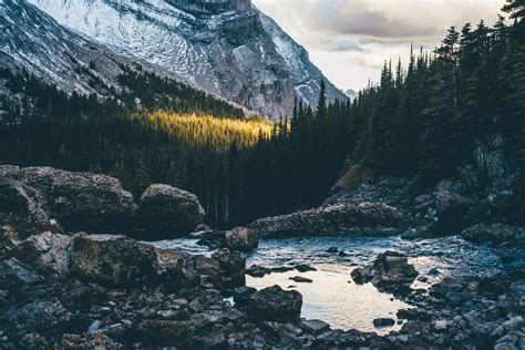 Mountains Nature Forest Water Landscape Rock