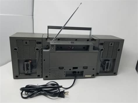 Panasonic Vintage Retro 1980s Boombox Cassette Player With Detachable
