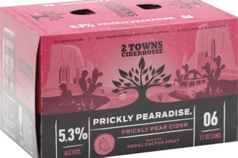 Buy 2 Towns Ciderhouse Pear Prickly Pear 6 Online Mercato
