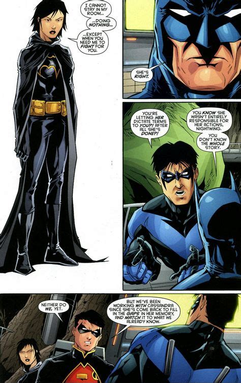 Nightwing Being A Terrible Brother To Cass But Tim Is Doing Good