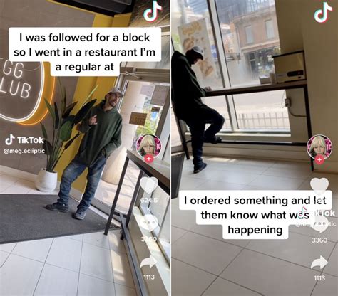 Toronto Woman Films Man Follow Her Into Restaurant Wait Before She Leaves Flipboard