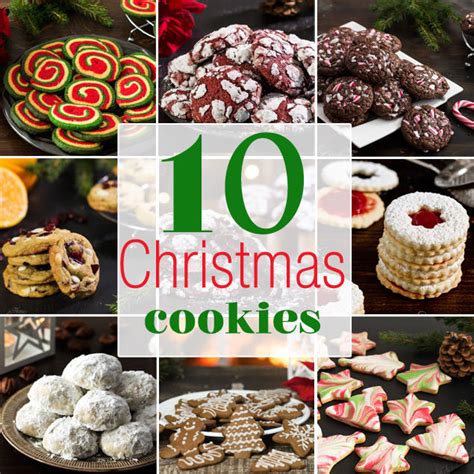 10 Christmas Cookies Recipes Best Christmas Cookies Ever